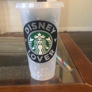 Reusable Starbucks Disney tumbler